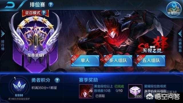 王者荣耀到达至尊星耀以上排位算高端局吗?-图片1