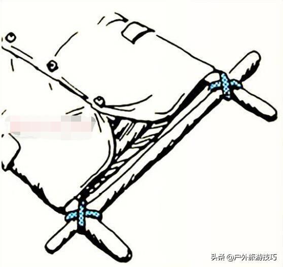 野外生存技能:户外遇到队友受伤如何快速制作一个担架?5种方法-图片15