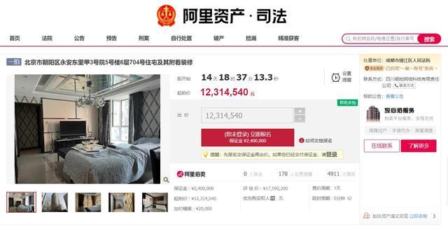北京市朝阳区一201平房产将拍卖，以1231万元起拍，贵么？插图