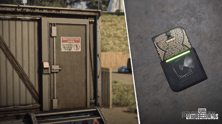 绝地求生pubg吃鸡安全门作用及钥匙获取