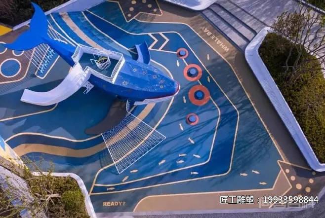 鲸鱼滑梯 不锈钢鲸鱼滑梯 不锈钢滑梯-图片4
