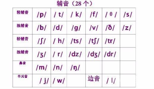 英语中的辅音和元音是什么意思？分别是什么？插图1
