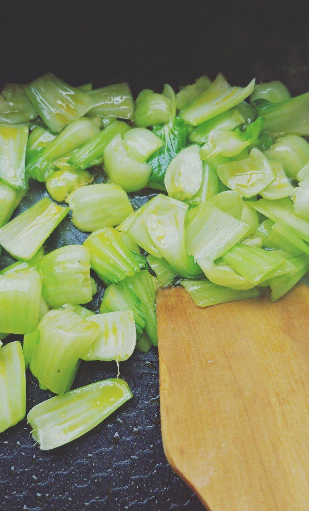 家常菜：蒜泥小青菜