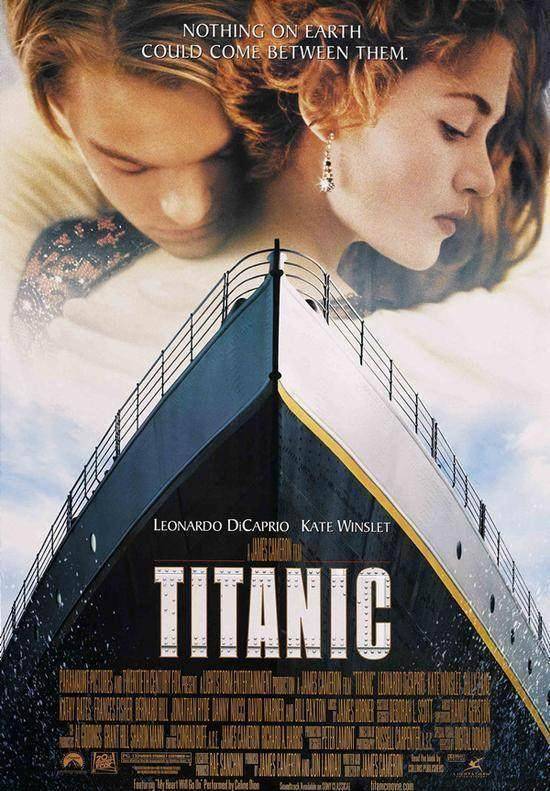 《泰坦尼克号》中莱奥纳多和温斯莱特的故事