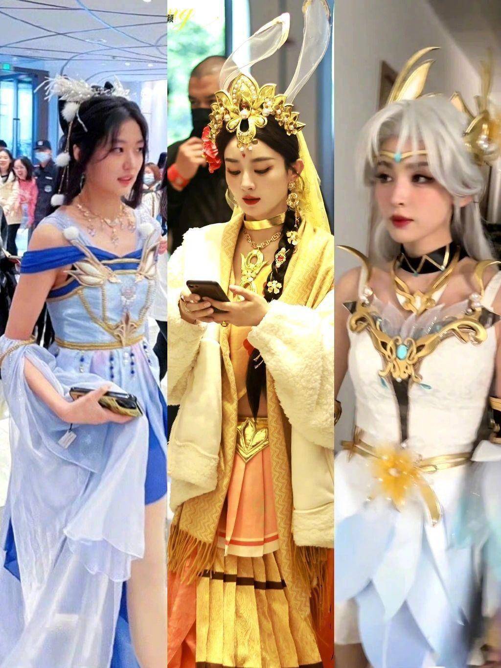 古力娜扎COS《王者荣耀》貂蝉 美丽动人超越原作