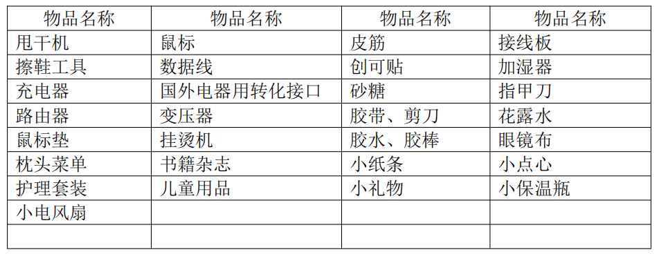 酒店特色服务——客房篇