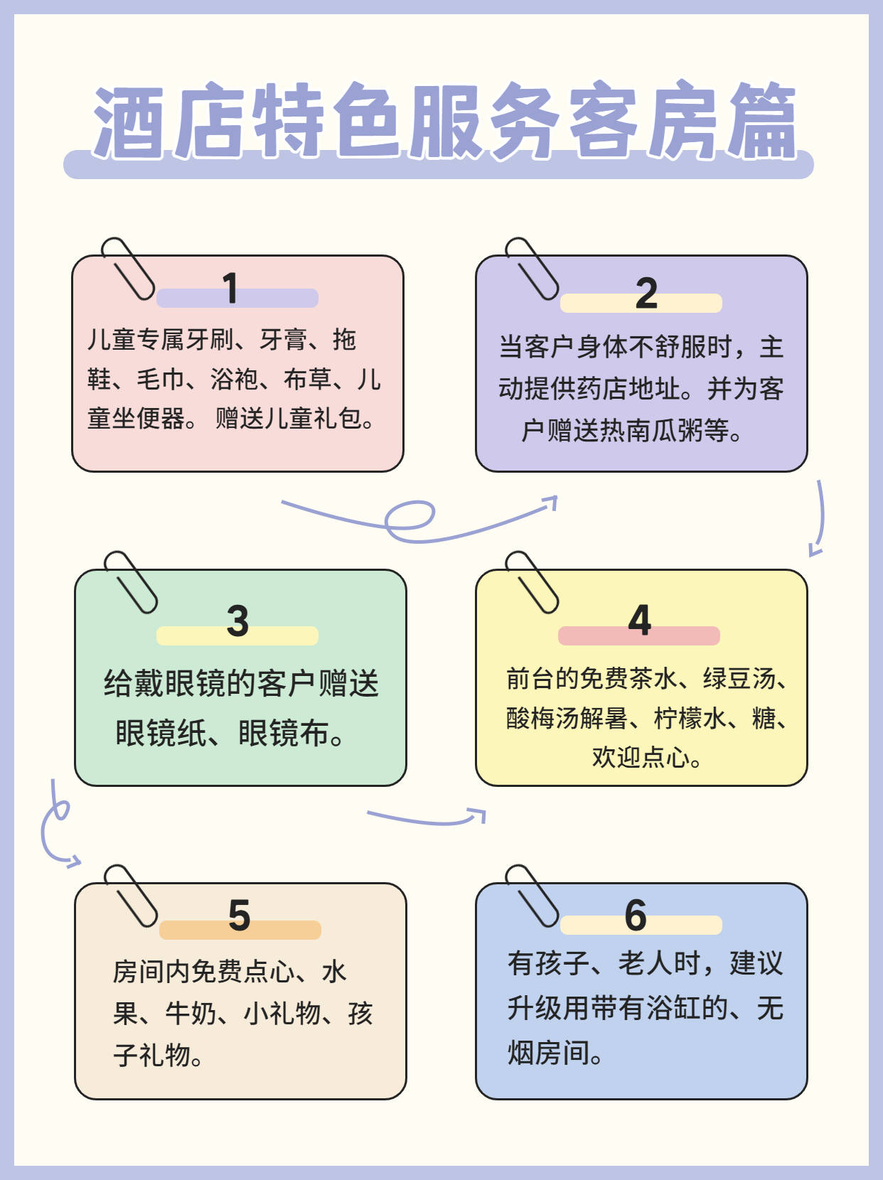 酒店特色服务——客房篇