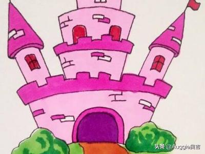 一步一步教我画<strong>城堡</strong>和公主 漂亮的<strong>城堡</strong>怎么画