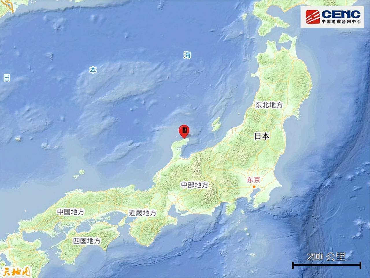 日本近海发生7.4级地震，东京震感明显！或将引发5米海啸