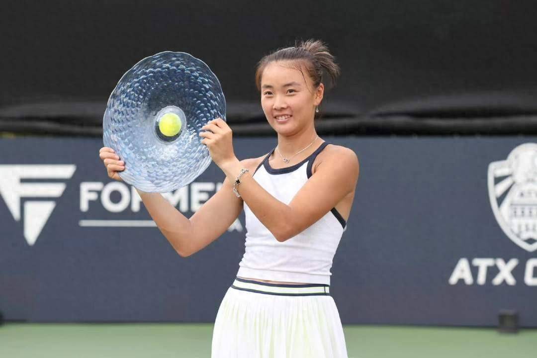 祝贺！袁悦获得WTA巡回赛首冠
