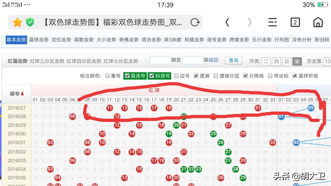 双色球开奖号码结果今天最新开奖直播 双色球开奖号码