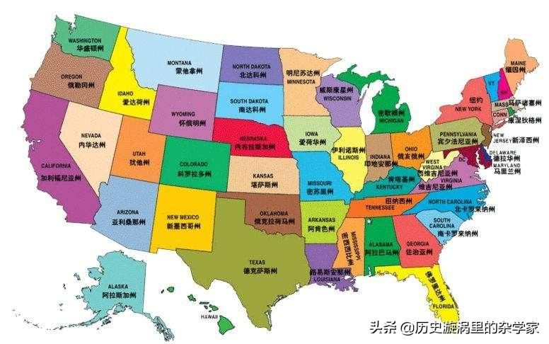 界线的名词解释 美国各州分界线为何如刀切的一样？