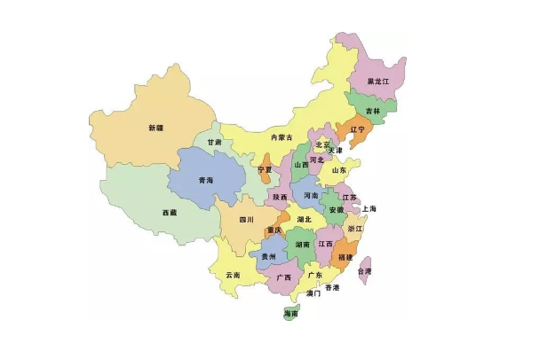 中国各省市的代号是什么?