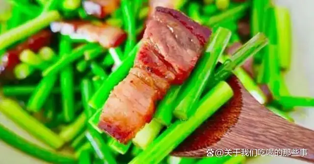 蒜苔炒肉的做法_蒜苔怎么做好吃_蒜苔